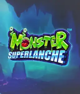 Enter the mysterious depths with the Monster Superlanche game by Pragmatic Play, showcasing a bright and charming monster logo before a misty cave background. This graphic portrays the fun and excitement of a monster-themed game, great for players who love fantasy, offering a captivating gaming experience. 