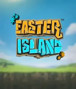 Yggdrasil's Easter Island slot presented against a backdrop of serene landscapes and colorful art style. The visual emphasizes the slot's entertaining and animated style, complemented with its charming visual effects, enticing for those fascinated by engaging and innovative slots.